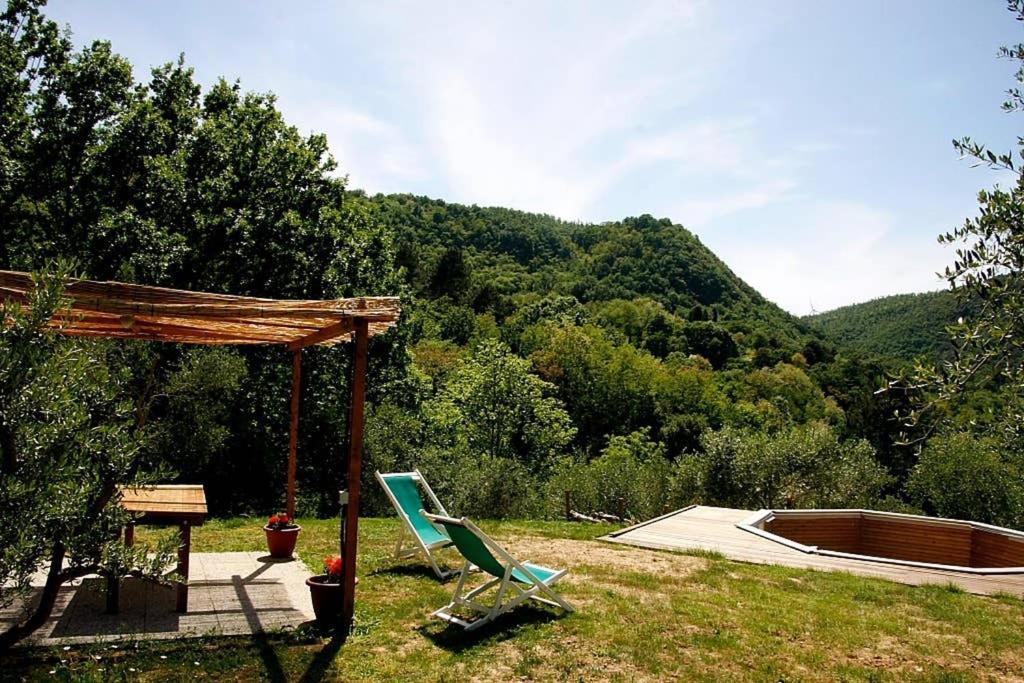 Villa Con Piscina 10 Posti Letto, L'Oliveta Di Rivalto Chianni Luaran gambar